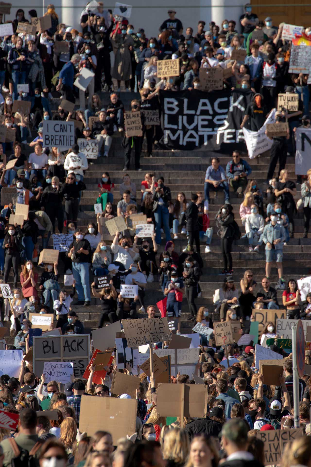 Demonstration i Helsingfors