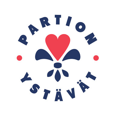 Partion ystävät -logo