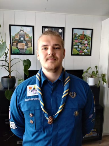 Antti-Jussi-Virtanen är Årets scoutledae 2023