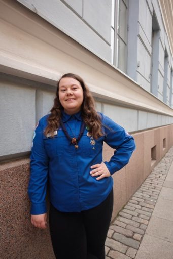 Fanny Aaltonen är årets scoutledare